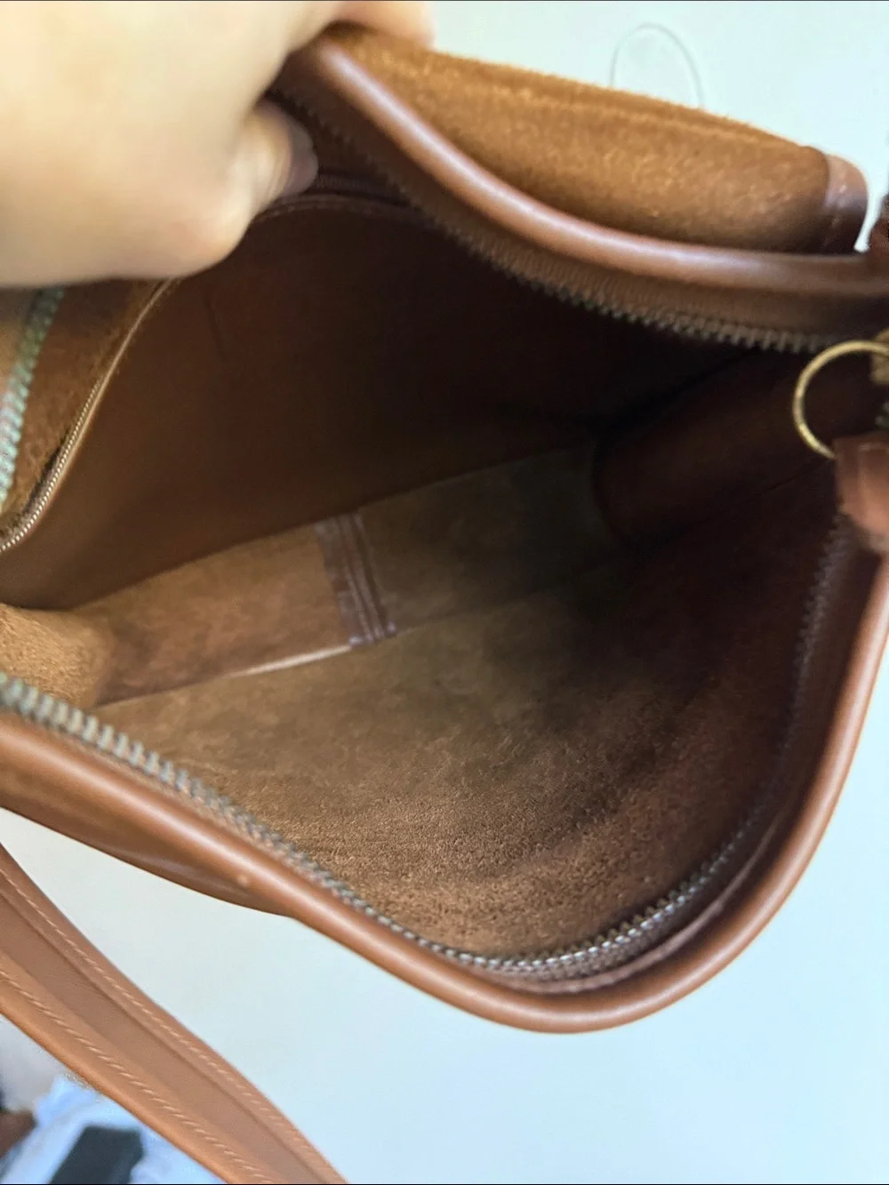 Vintage Coach LEGACY Brown Lush Crossbody Leather